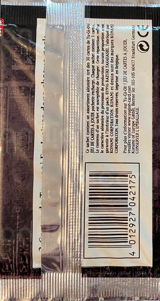 Booster - 'Pack de Tournoi - 1ère Saison' (back)