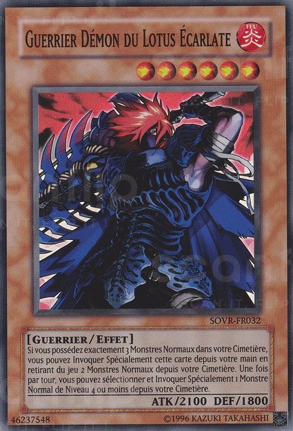 Guerrier Démon du Lotus Écarlate