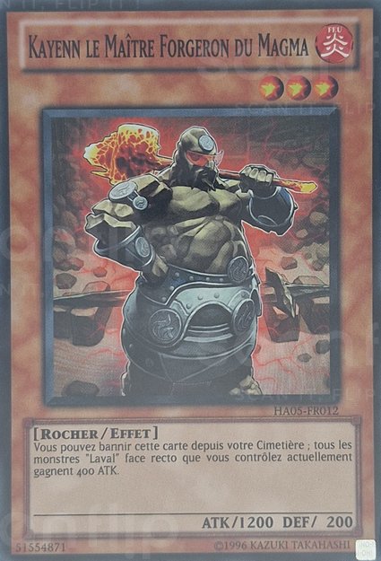 Kayenn le Maître Forgeron du Magma