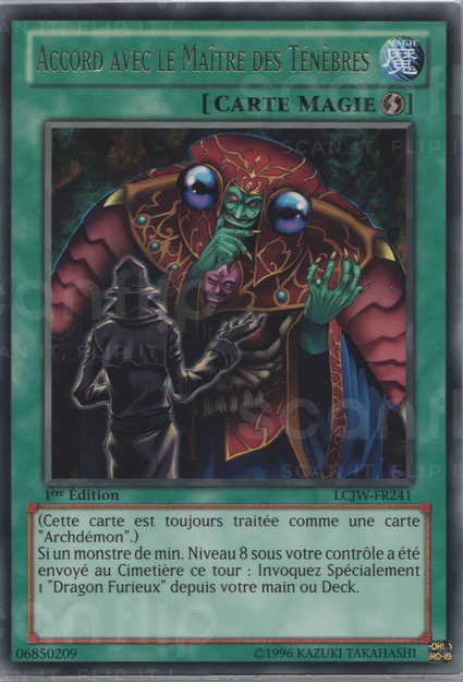Accord avec le Maître des Ténèbres