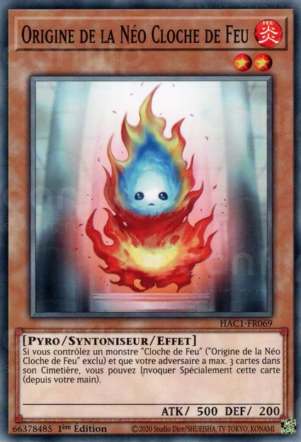 Origine de la Néo Cloche de Feu