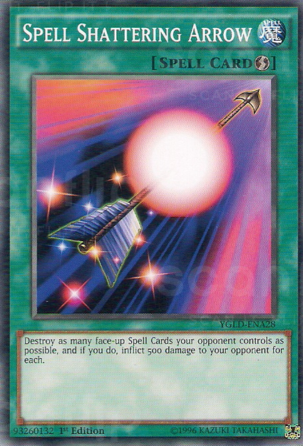 Spell Shattering Arrow - Yu-Gi-Oh! - ScanFlip