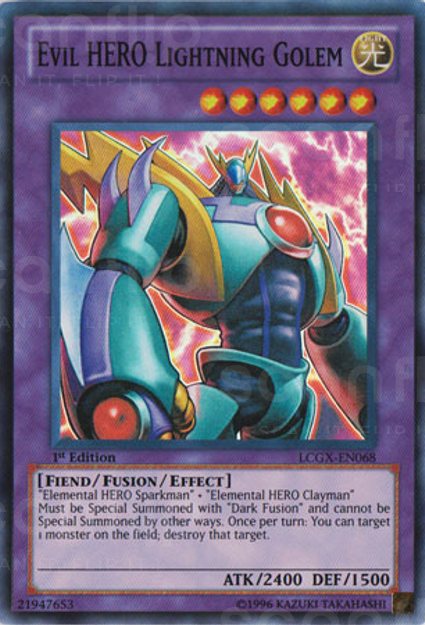 Evil HERO Lightning Golem
