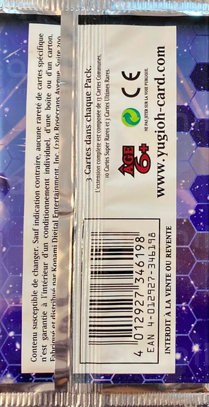Booster - 'Paquet Astral Quatre' (back)