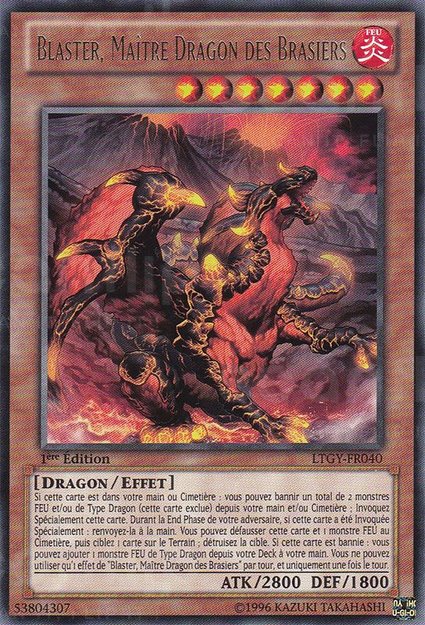 Blaster, Maître Dragon des Brasiers