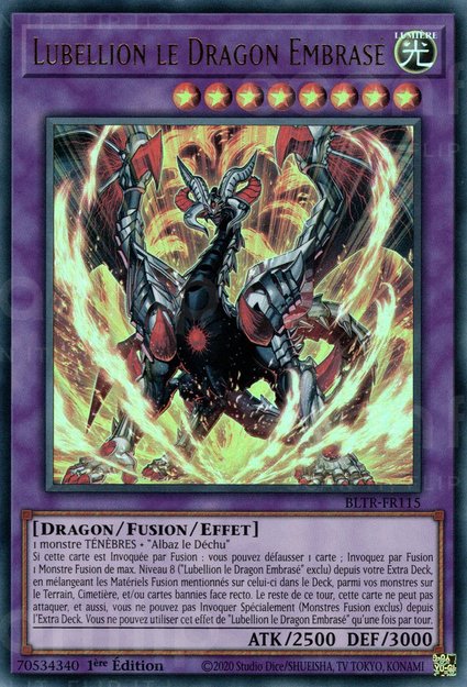 Lubellion le Dragon Embrasé