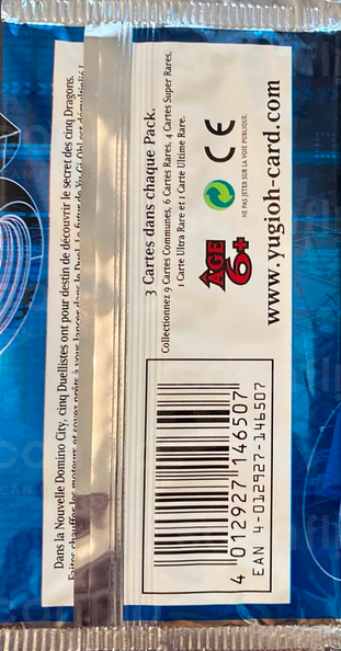 Booster - 'Paquet Turbo - Numéro Trois' (back)