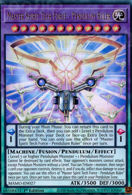 Force Tech Spirit Maîtresse - Souverain Pendule