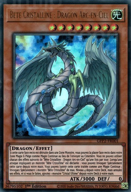 Bête Cristalline : Dragon Arc-en-Ciel