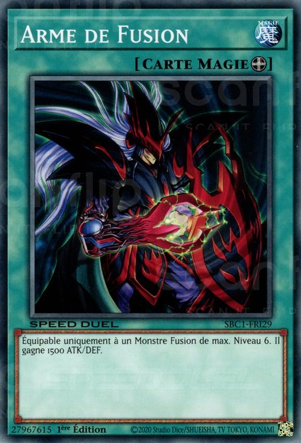 Arme de Fusion