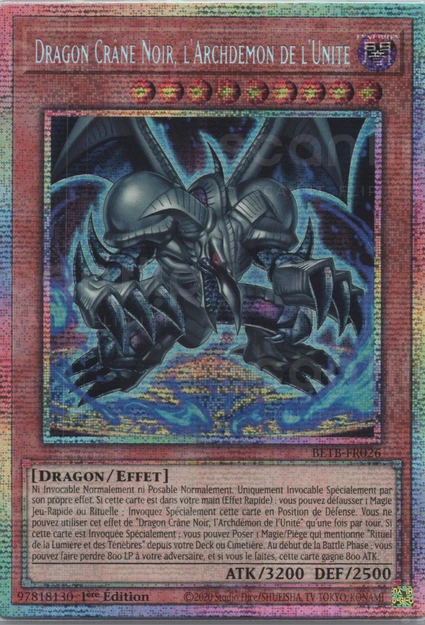 Dragon Crâne Noir, l'Archdémon de l'Unité