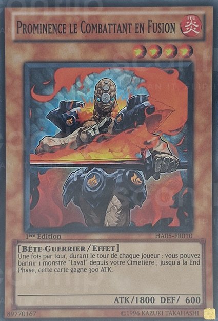 Prominence le Combattant en Fusion