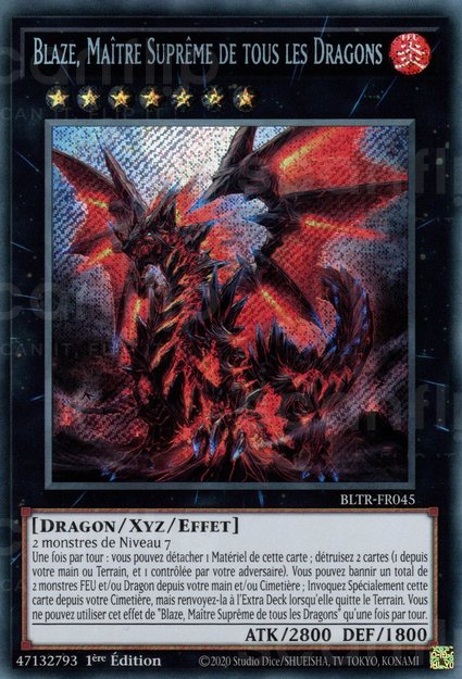 Blaze, Maître Suprême de tous les Dragons
