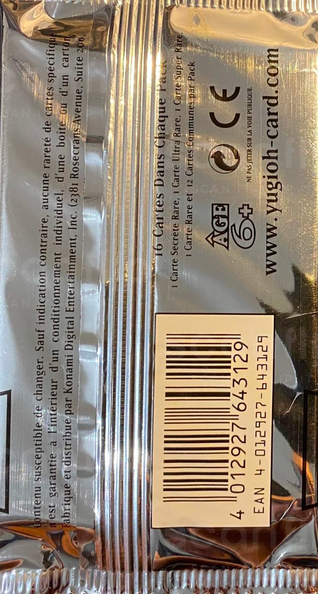 Booster Méga-Pack - 'Méga-Boîte 2018' (back)