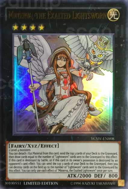 Minerva, the Exalted Lightsworn