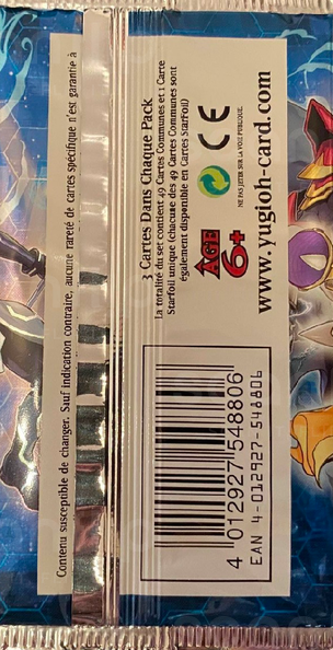 Booster - 'Pack Étoile VRAINS' (back)