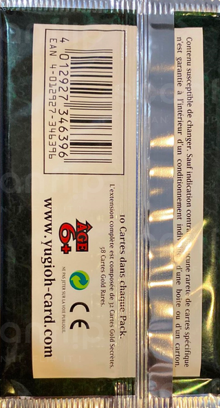 Booster (15 cartes) - 'Gold Premium' (back)