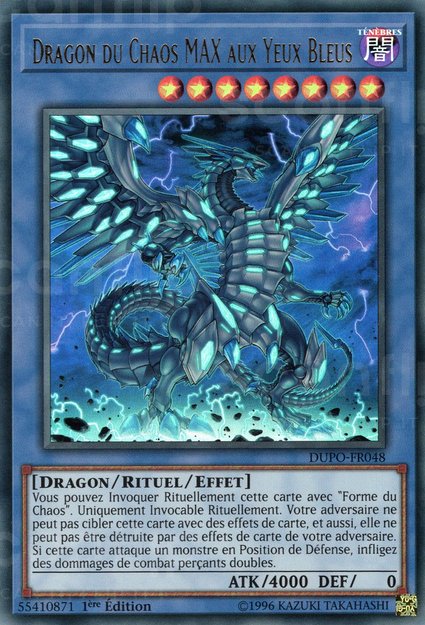 Dragon du Chaos MAX aux Yeux Bleus