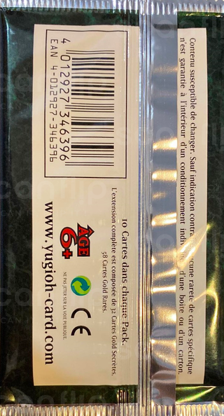 Booster (10 cartes) - 'Gold Premium' (back)