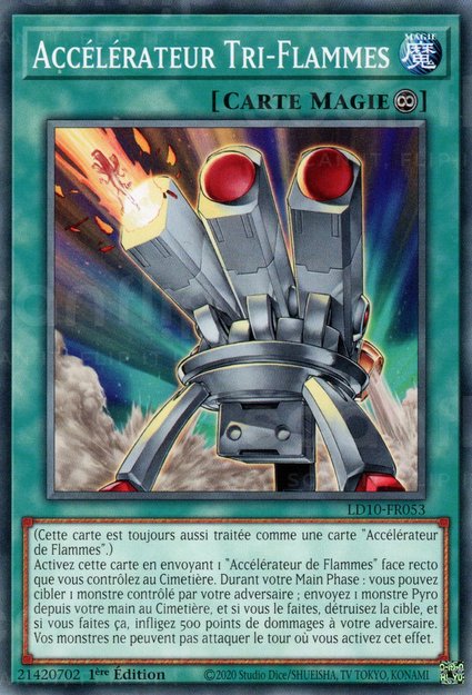 Accélérateur Tri-Flammes