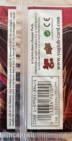 Booster - 'La Crise Écarlate' (back)