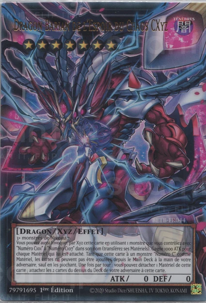 Dragon Barian de l'Espoir du Chaos CXyz