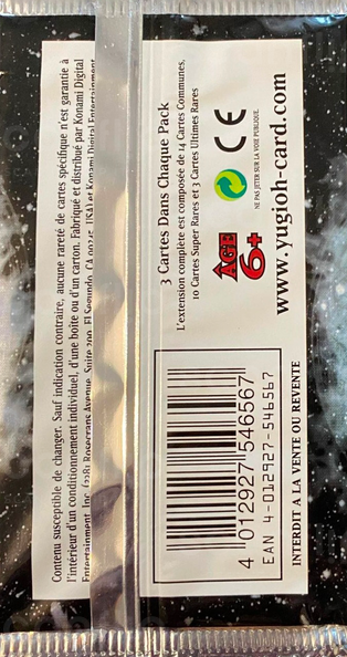 Booster - 'OTS Pack de Tournoi 5' (back)